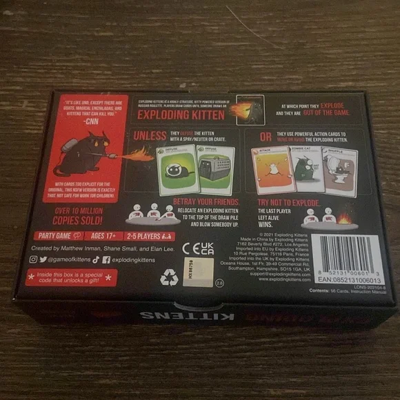 Exploding Kittens Card Game - Picture 2 of 2